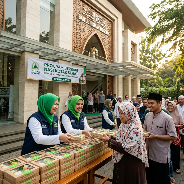 Makan Bergizi Gratis Masjid